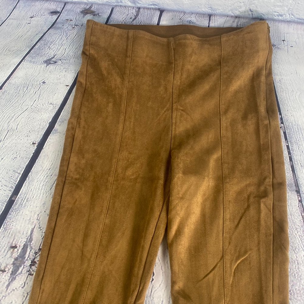 Ci Sono Faux Suede Saddle Legging Pants - Picture 2 of 7